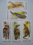 ZSRR - Dinozaury - Mi. 6116-20 **