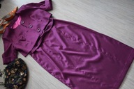 ELEGANCKA SUKIENKA Z BOLERKIEM FIOLETOWA_38