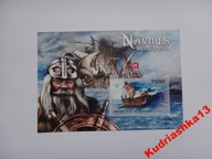 Burundi 2012, Bloczek Żaglowce, wikingi, marynistyka