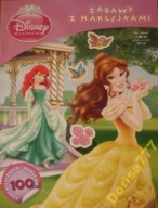 Disney Księżniczka zabawy z naklejkami 103 naklejki