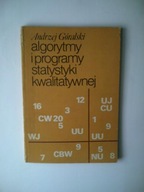 ANDRZEJ GÓRALSKI-ALGORYTMY I PROGRAMY STATYSTYKI