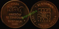 V Noc Muzeów Kraków 2008 rok - 1 złotówka !