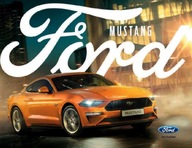 Ford Mustang prospekt model 2018 Czechy rzadki 64s.
