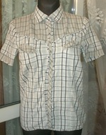 ++ PAPAYA sliczna bluzka w kratke R 40/42