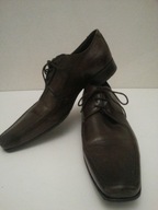 PÓŁBUTY BUTY WŁOSKIE SKÓRZANE EUR 42-43 LAVORAZIONE