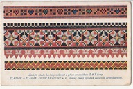 CZECHY HAFT KRZYŻYKOWY REKLAMA NICI DO WYSZYWANIA