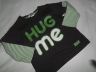 H&M HUG ME PRZYTUL MNIE EXTRA BLUZKA 86