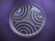 TACA do KARAFKI = POLSKA ~ 1930 - ARTDECO - RELIEF