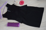 * NEW LOOK * SUKIENKA CZARNA Z BASKINKĄ_34