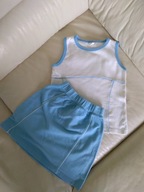 Sukienka dwuczęściowa sportowa, rozm.122; 6-7 lat