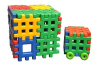 Klocki edukacyjne Plastikowe
