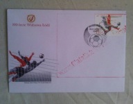 KOPERTA FDC - 100 lat klubu WIDZEW ŁÓDŹ