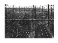 Pocztówka - Francuskie Dijon i torów poplątanie / węzeł kolejowy