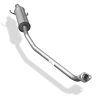 Глушитель центральный toyota verso 1,6i-16v 2001-2003 фото, цена