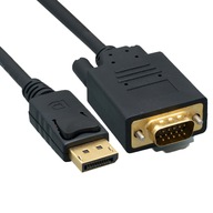 DisplayPort Adaptérový kábel pre VGA 2 M DP