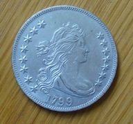 USA 1 DOLLAR 1799 Kopírovanie-Falsfiles