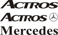 Наклейки mercedes actros на боковые или капота фото, цена