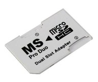 2x adaptér MicroSD na MS ProDuo Pro Duo Dual