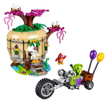 LEGO Angry Birds 75823 Кража яиц на Птичьем острове + подарочный пакет