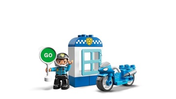 LEGO DUPLO 10967 Полицейский мотоцикл Полицейский мотоцикл