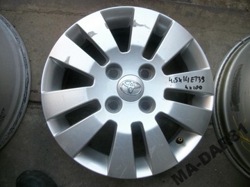 ДИС TOYOTA AYGO 4x100 4.5x14 ET39 OEM