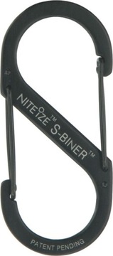 Nite Ize S-Biner 4 STEEL Черный карабин США