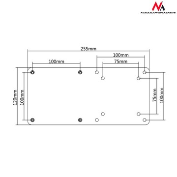 АДАПТЕР VESA ДЛЯ МИНИ-КОМПЬЮТЕРОВ MAX VESA 100X100