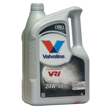 VALVOLINE VR1 RACING МАСЛО 20W50 5л