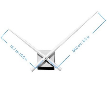 Серебряные настенные часы CUBIC своими руками