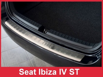 SEAT IBIZA 4 6J ST Накладка заднего бампера