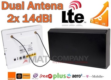 ДВОЙНАЯ АНТЕННА LTE4G Huawei B593 B315 DWR-921 MF28D