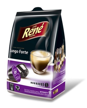 Капсулы для DOLCE GUSTO Rene Lungo 16 капсул.