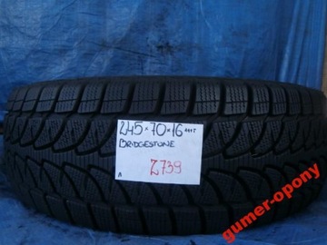 ЗИМНЯЯ ШИНА BRIDGESTONE 245/70/16 111T 9 мм Z739