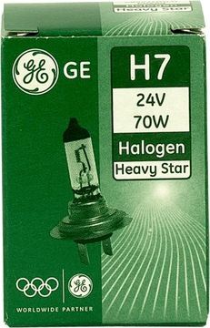 ŻARÓWKA GE H7 HEAVY STAR 24V LONG LIFE HEAVY DUTY