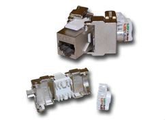 Модуль Keystone STP Cat 6A RJ45, без инструментов