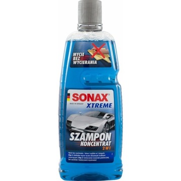 SONAX xTreme 1л ШАМПУНЬ 2в1 + ПЕРЧАТКА