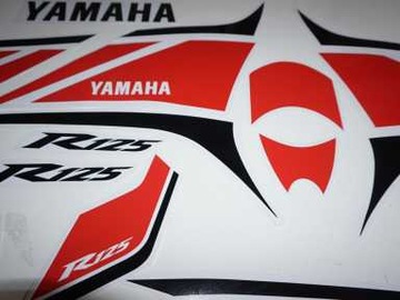 Наклейки Yamaha YZF R125 шпон 2012 г. WGP LIMITED