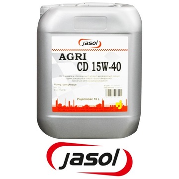 OLEJ SUPEROL JASOL AGRI CD 15W40 - - 10 Litrów