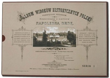 ОРДА Наполеон Альбом исторических видов Польши, серия I, 50 графических произведений