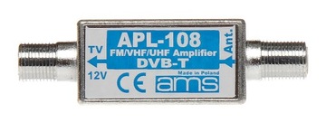 АНТЕННЫЙ УСИЛИТЕЛЬ AMS FM/VHF/UHF APL-108