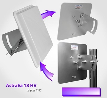 Мощная клиентская антенна Astraea 18dBi + кабель 10 м