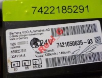 Счетчик, приборы renault premium dxi 08r f-v brutto с Разборки, фото thumb