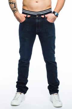 SPODNIE MĘSKIE STANLEY JEANS - 400/013 - 96cm L34