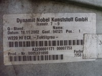 фото thumb №5, Бампер задняя задний mercedes s-klasa w220 98-05r