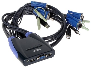 KVM-переключатель 4x VGA + USB CS-64US