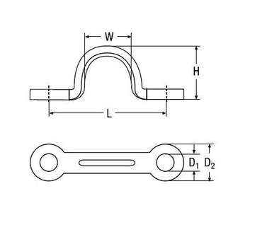 Втулка из НЕРЖАВЕЮЩЕЙ L=35MM ЛИСТ KIPA EAR A2