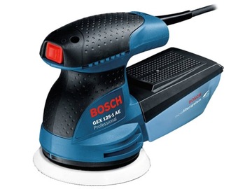 ЭКСЦЕНТРИЧЕСКАЯ ШЛИФОВАЛЬНАЯ МАШИНА BOSCH GEX 125-1 AE 250 Вт