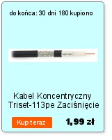 Корпус из нержавеющей стали RG-6 TRiset, разъем для коаксиального кабеля