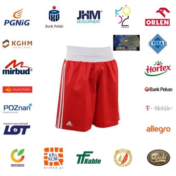 Adidas Boxing Shorts XL красные боксерские шорты