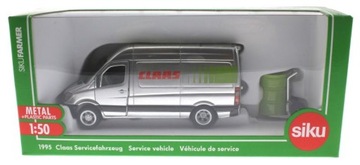 SIKU 1995 MERCEDES SPRINTER SERWIS CLAAS 1:50